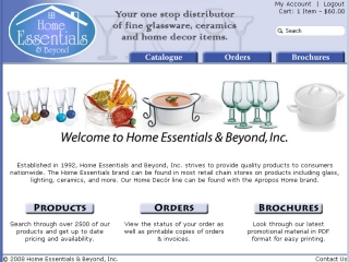 Web Portfolio - Home Essentials & Beyond :: microalps